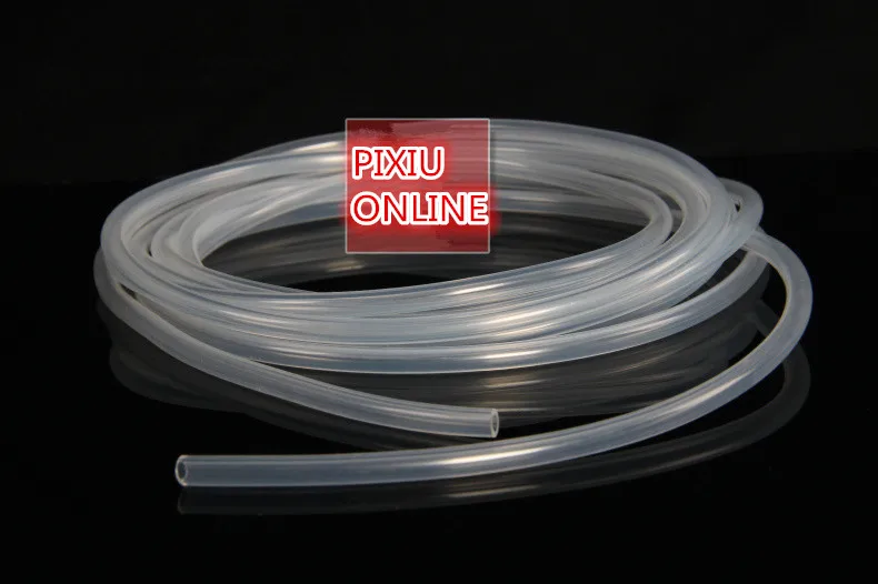 

1PCS/LOT YT824B Imported Silicone Tube Food Grade Capillary Transparent Hose 0.8 mm* 1.9mm Plumbing Hoses 1Meter FREE SHIP