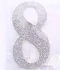 Bluehat with Silver8 Милые золотые шляпы для вечеринки по случаю Дня рождения ручной работы, шапка принцессы, блестящие украшения с кружевом для детей, Детский декор для вечеринки в честь Дня Рождения - Цвет: Bluehat with Silver8