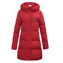 2018 г. Лидер продаж женские зимние куртка с капюшоном; верхняя одежда из хлопка Большие размеры 3XL теплая куртка утепленная jaqueta feminina женские