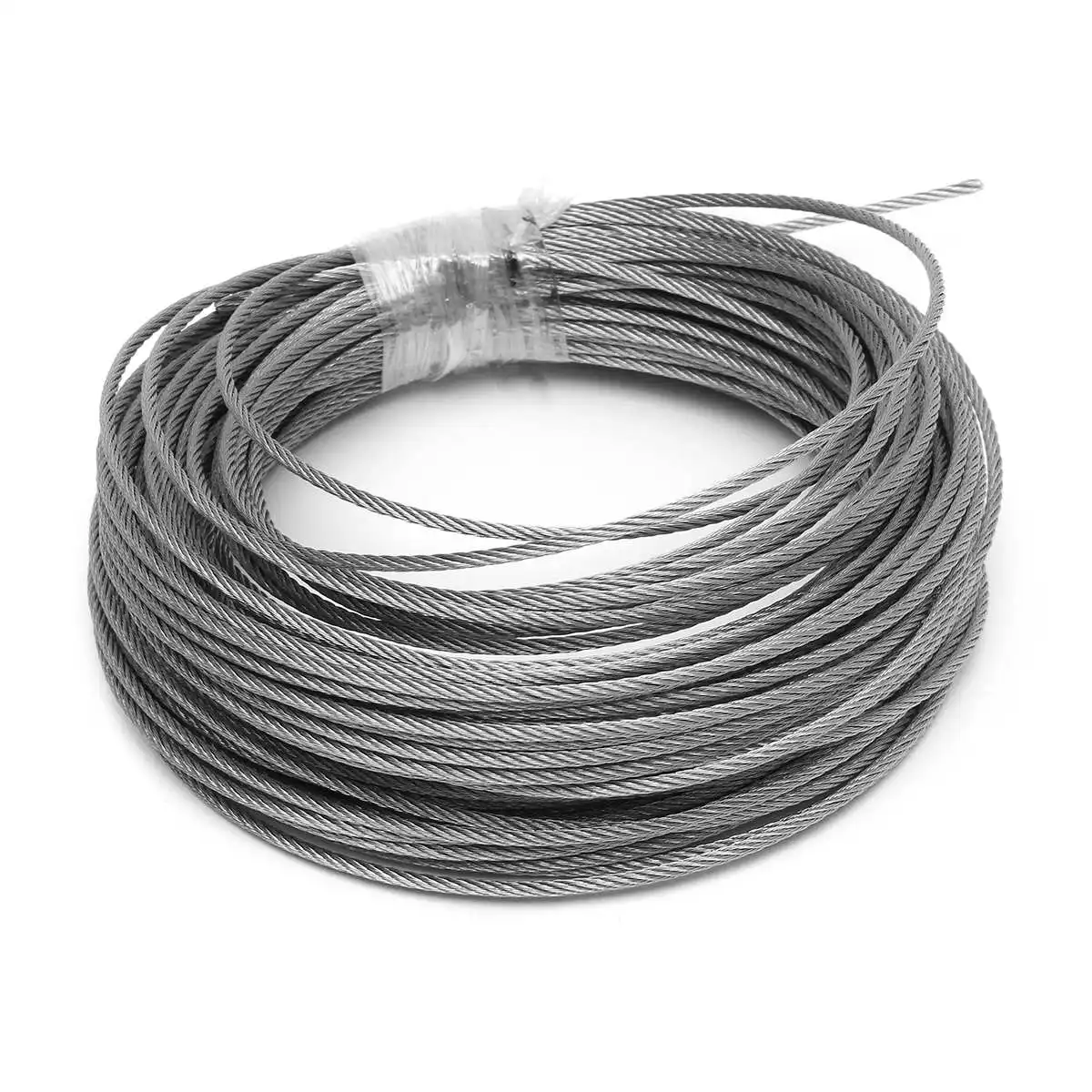 1,5 мм трос из нержавеющей стали Рыболовный подъемный кабель бельевая линия растягивающийся диаметр 1,5 мм строительный кабель