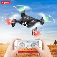 SYMA X21W RC Drone Wi-fi Camera 720P FPV Mini Dron Quadcopter 2.4GHz 4CH RC Helicopter Pocket Drones For Children Gift Toy
