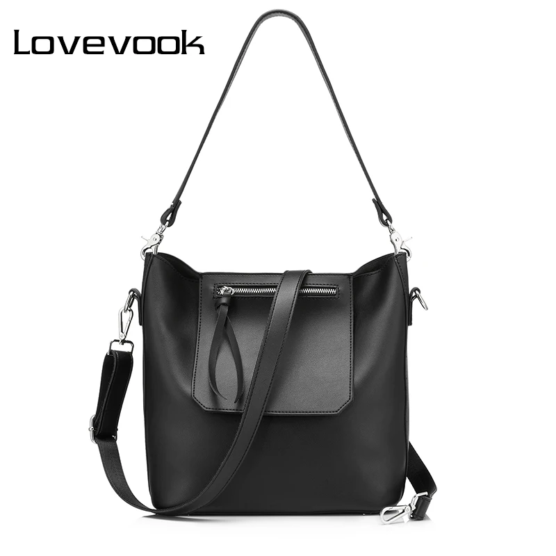 Lovevook Женская мода женская сумка-мешок Высокое качество искусственная кожа плечо