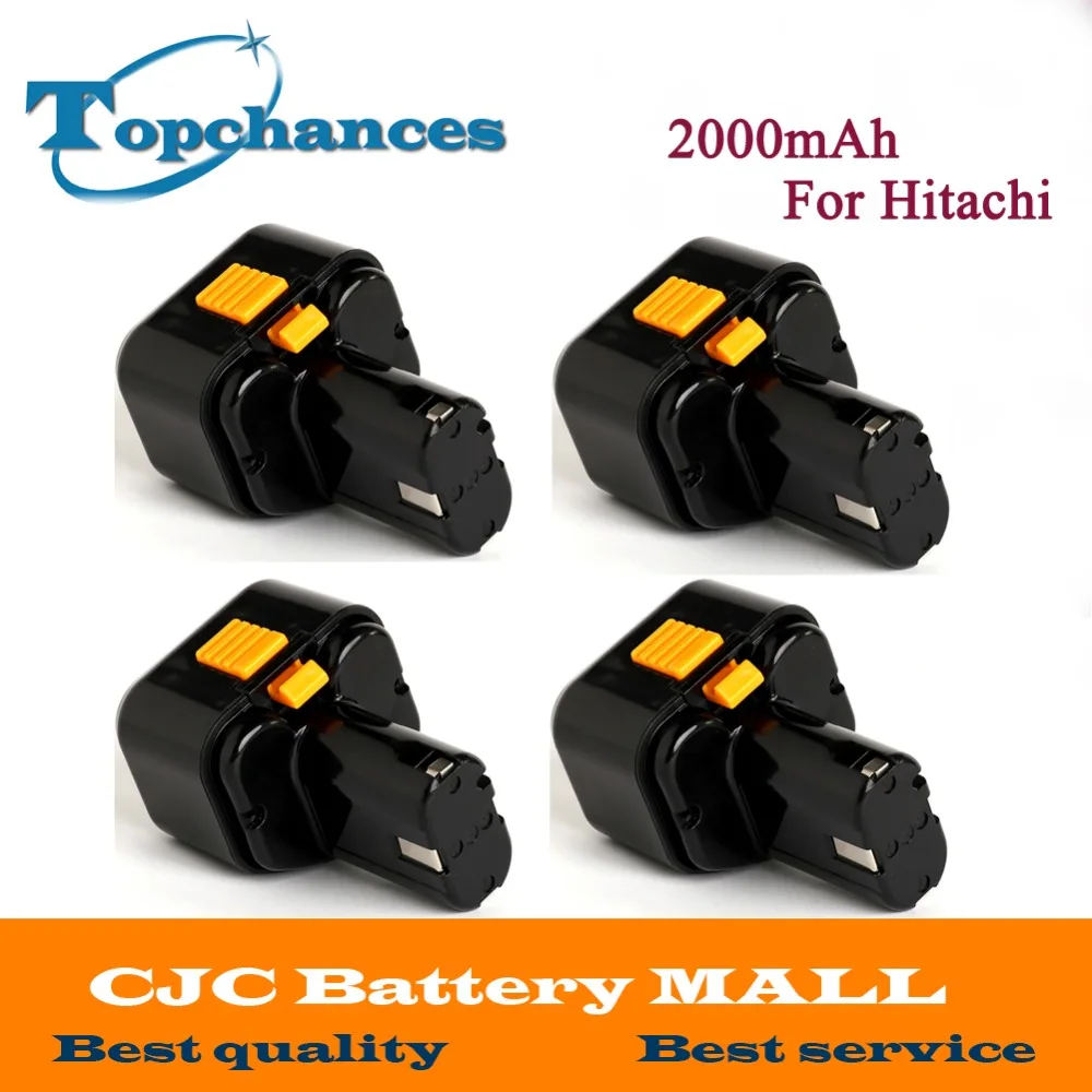 4X High Quality 9 6V 2000mAh Ni CD Rechargeable font b Power b font font b