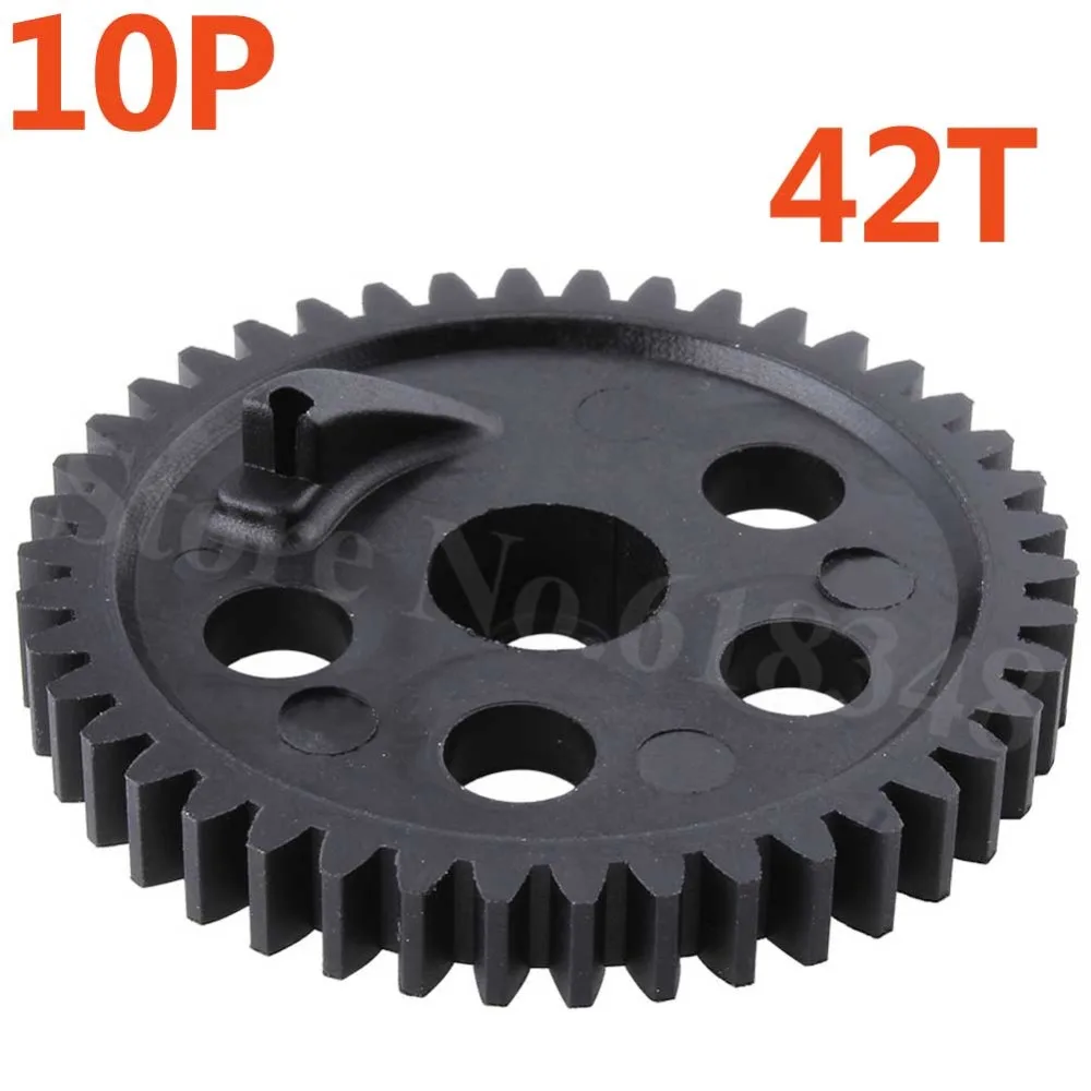 10 шт./лот RC HSP 06033 Spur Diff Gear 42T для 1/10 Nitro Power bugги 94106 94166 94155 DESTRIER Warhead Backwash гонки redcat |