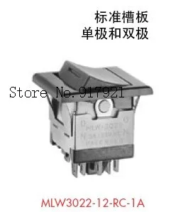 

[ZOB] Japan nkk button switch MLW-3025 MLW-3028 Rocker Switch MLW-3029 Rocker Switch --10pcs/lot