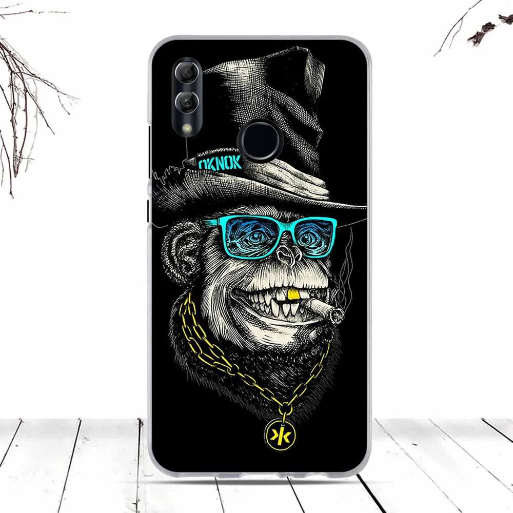 Чехол для Huawei Honor 10 Lite мягкий силиконовый чехол P Smart 2019 чехлы телефонов 6 21