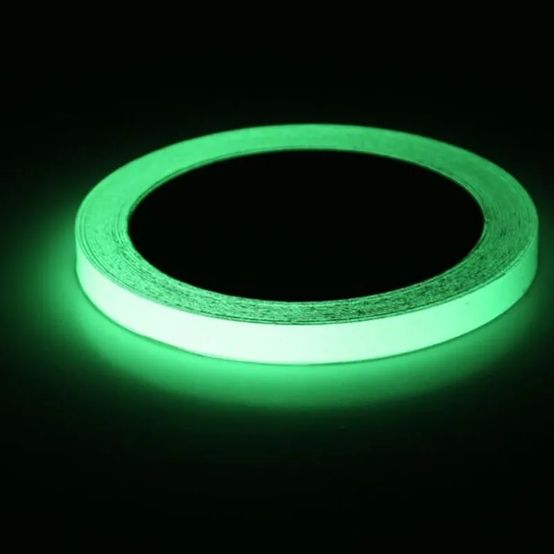

10mm*3m Self-adhesive Luminous Tape DIY Glow In Dark Warning Tape Night Vision Car Sticker For Renault Lada Opel Kia Bmw Skoda
