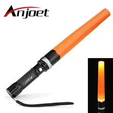Directing traffic Q5 2000Lm focus adjustable 3-modes led flashlight with traffic wand outdoor camping lantern torch 18650