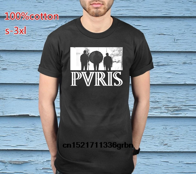 Возьмите Для мужчин футболка Pvris туннель рубашка Мерч демон конечностей белый