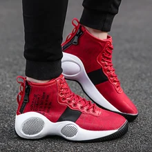 Высокие баскетбольные кроссовки мужские уличные кроссовки амортизирующие ботинки zapatillas hombre