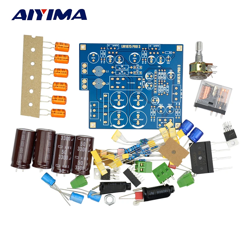 AIYIMA Amplifiers Board Dual Channel LM1875T Stereo Audio Amplifier Board DIY Kits HIFIin