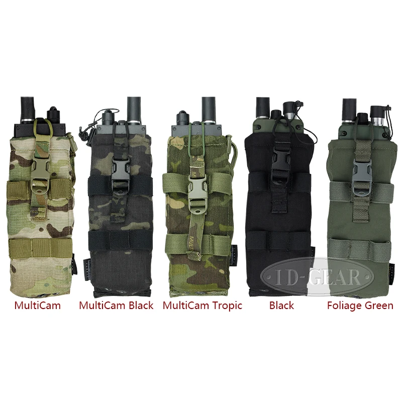 Molle Наклонный 152 MBTR чехол для рации рация Чехол тактический для страйкбола и пейнтбола Военная Маскировочная Шестерня черный