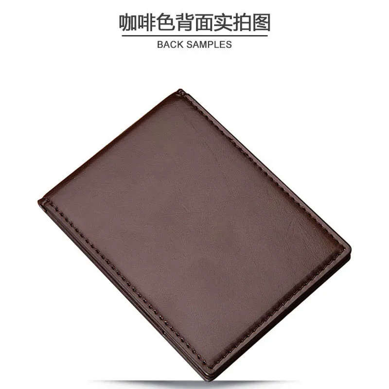 Минималистский Тонкий кошелек для мужчин и женщин Slimline зажим денег Кошельки