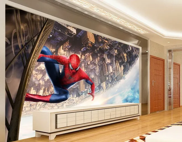 Online Shop Spider Man Photo Wallpaper Custom 3d Wallpaper