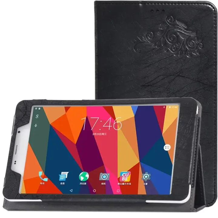 

Original New Arrival Cube T8 case  Pu Leather Case cover for cube T8 Ultimate T8S T8 plus 8 inch tablet +screen protector