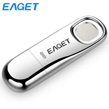 

Eaget FU60 USB Flash Drive 32GB 64GB USB Key Pen drive 64GB Fingerprint Encryption Metal Pendrive 32GB USB 3.0 Stick Flash Drive
