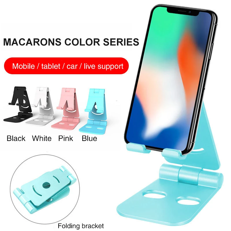 

Universal Mobile Phone Holder Stand Aluminium Alloy Desk Holder For Phone Charging Stand Cradle Mount For iPhone Support