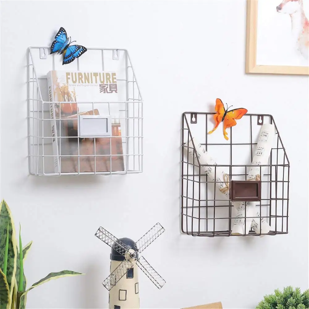 صفقة المطاوع الحديد جدار شنت رف بسيط غرفة المعيشة رف صحف مجلة الرف أشتات تخزين سلة تنظيمية للأدوات صفقة المطاوع الحديد جدار شنت رف بسيط غرفة المعيشة رف صحف مجلة الرف أشتات تخزين سلة تنظيمية للأدوات