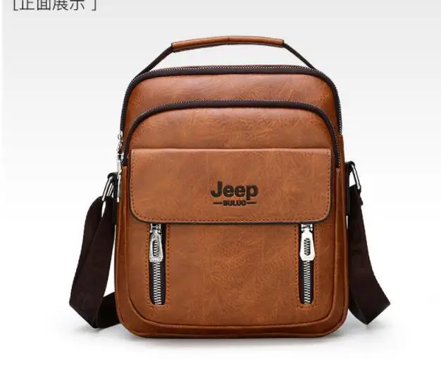 New Men's Bag Fashion Europe And America Business Men's Shoulder Bag Messenger Bag Computer Briefcase