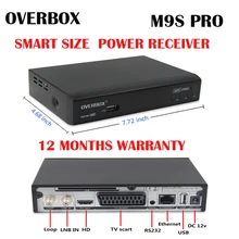 Freesat v8 open box DVB-S2 Full HD 1080P mini satellite receiver OVERBOX M9S PRO open box hd tv receptor support IPTV Biss Key