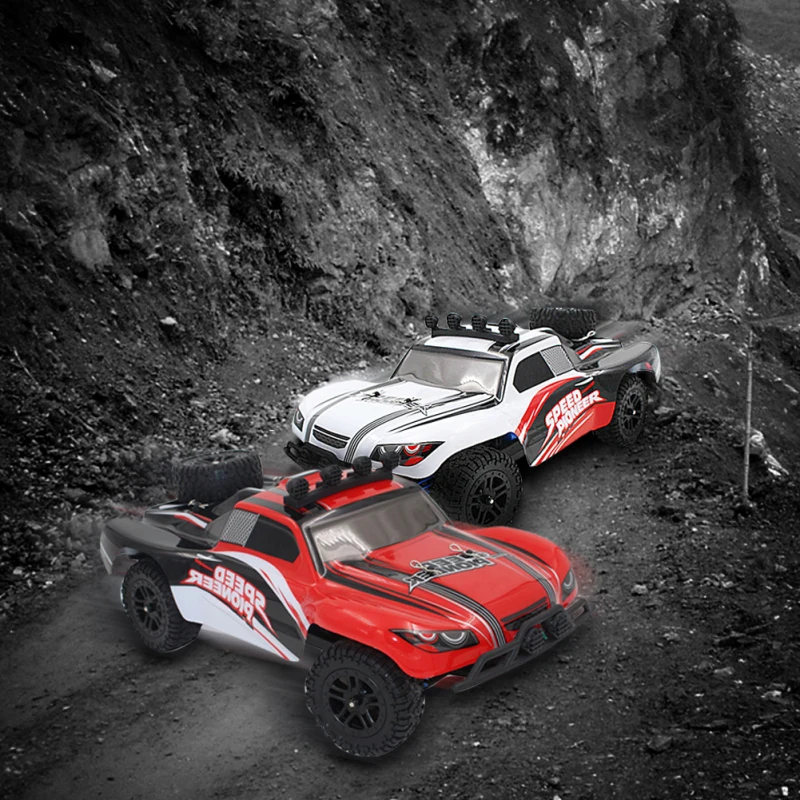RC car 1/16 scale 2.4Ghz Remote Control high speed Truck Car RC Off Road Dirt Bike Truck Car 4WD RC Climbing car rc best gift 40km h high speed rc car 1 24 2 4ghz full proportional rc car 4wd off road racer rtr rc moster truck car toy for child best gift
