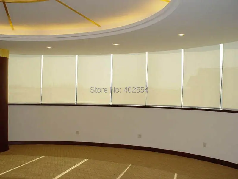 

remote controll roller shades , 2.1 m wide, sunscreen fabric