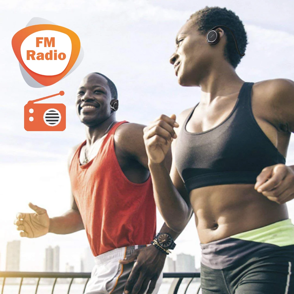 Беспроводной Mp3 музыкальный плеер RALYIN наушники с поддержкой карты памяти fm радио