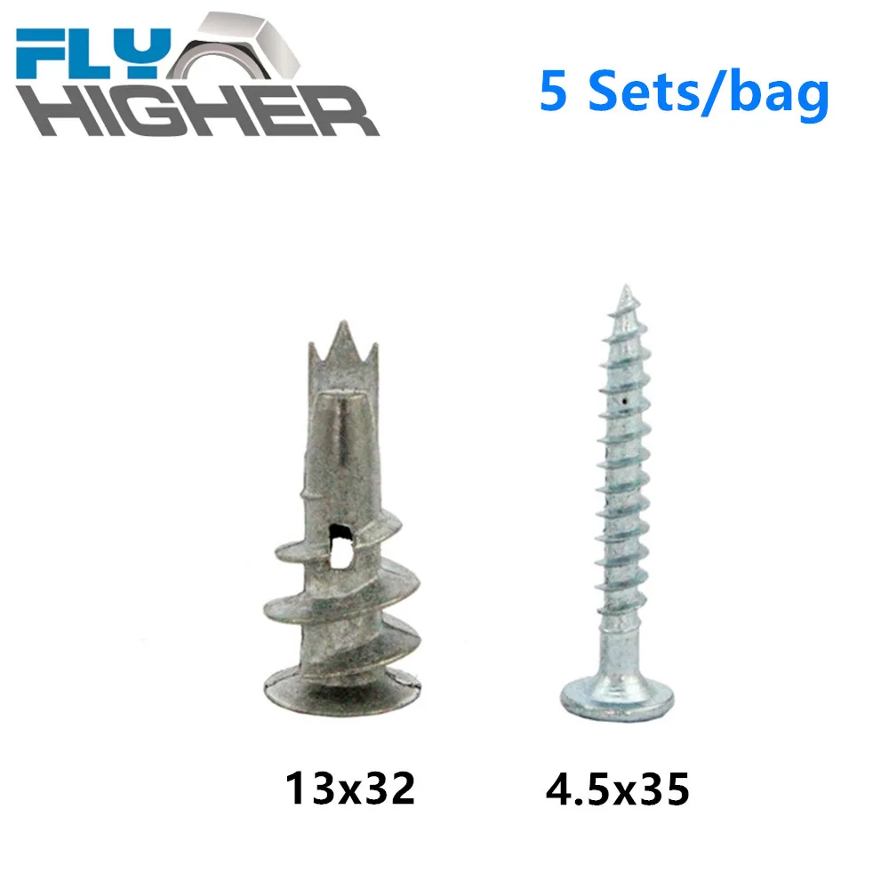 Zinc alloy & nylon Easy drive Anchor /Self Drilling Drywall Anchor