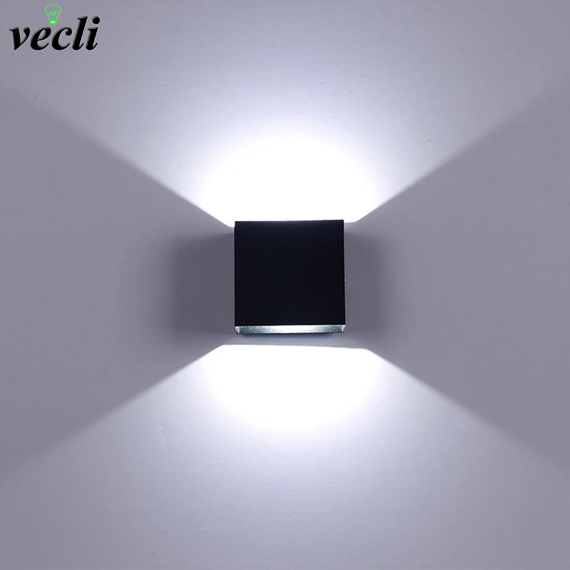 sconce light 6W LED Indoor Lighting Wall Lamp Modern Home Lighting Decoration Aluminium lamp bedside room bedroom Hallway wall lamps AC85-265 designer wall lights