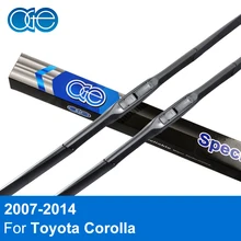 Oge Wiper Blades For Toyota Corolla 2007 2008 2009 2010 2011 2012 2013 2014 Windscreen Windshield Rubber Auto Accessories