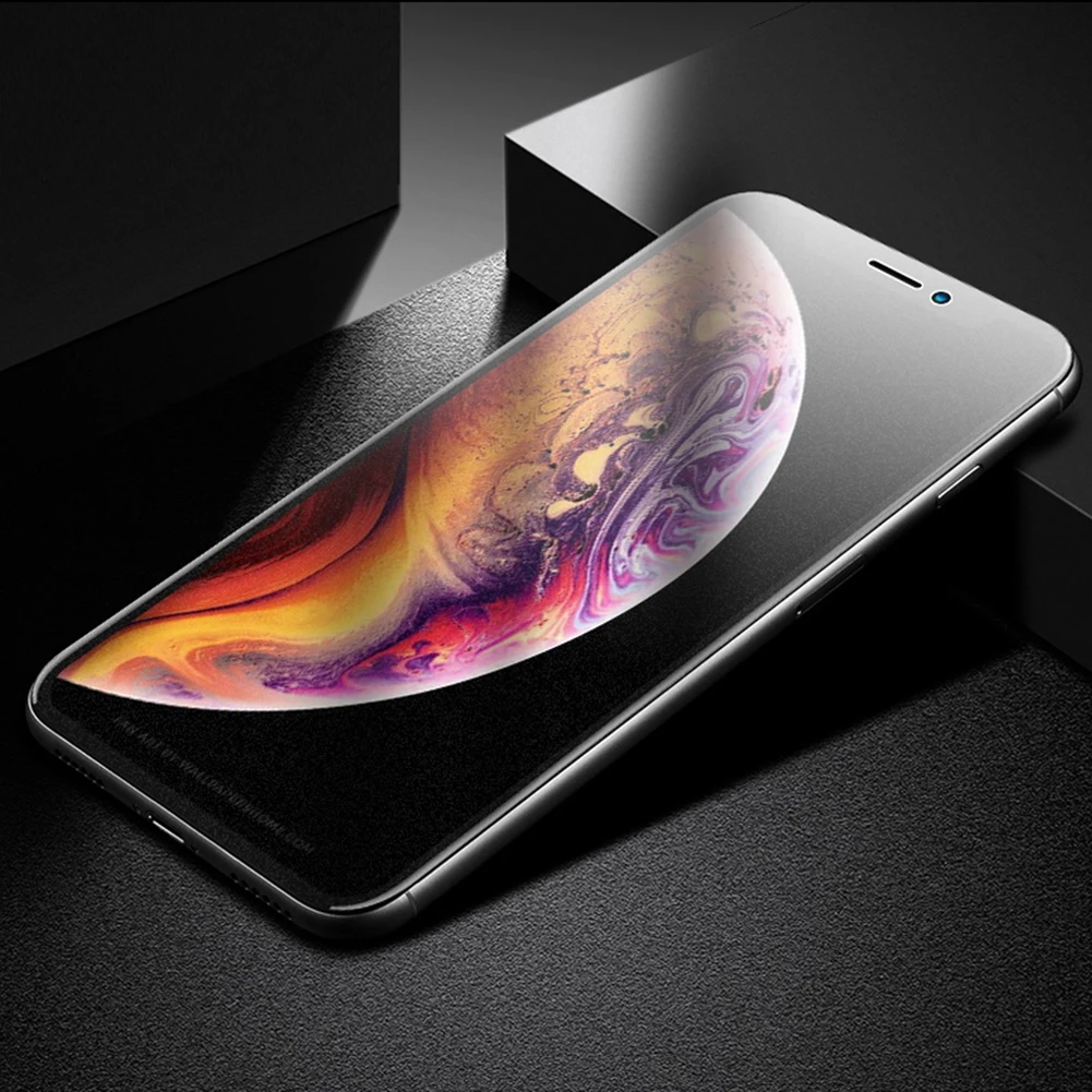 Защитное стекло для экрана протектор для iPhone X закаленное стекло для iPhone 7 10 XS xs MAX XR 7 8 Plus полное покрытие пленка 9H протектор