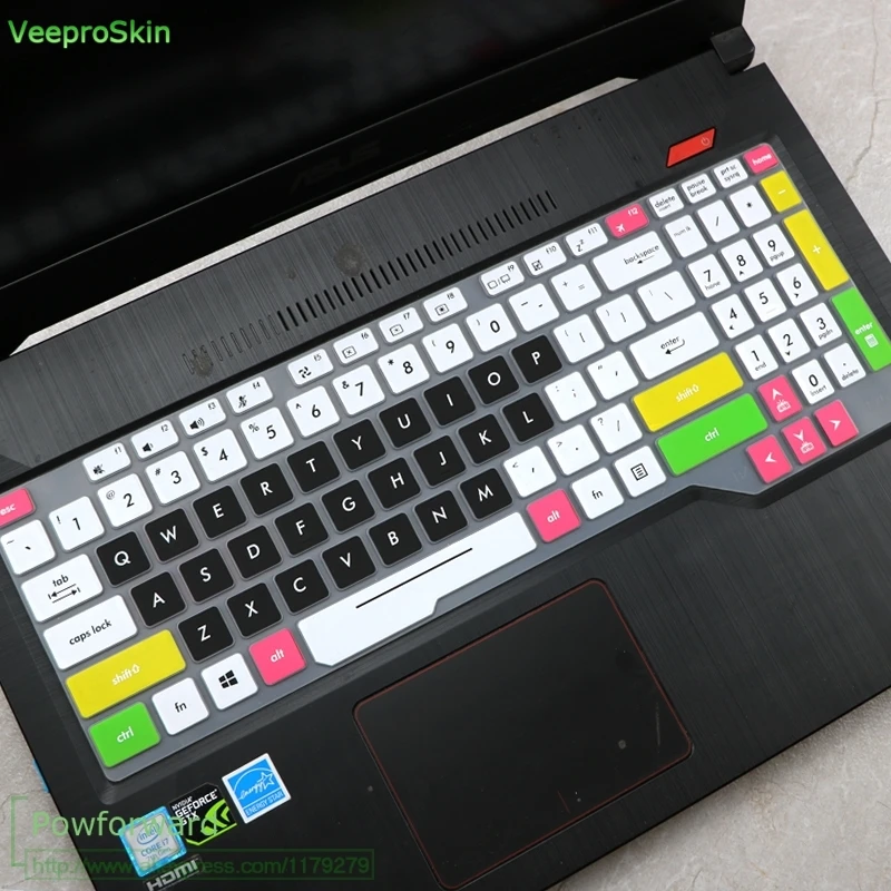 For ASUS ROG Strix Scar II GL704GW GL704 GL704G GL704GV GL704GM GL703VM GL703GM GL703GE 17.3 inch laptop keyboard cover skin