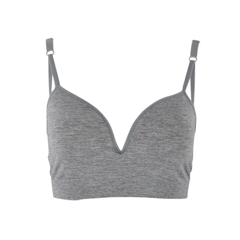 Sports Bra Женский открытый спортивный бесшовный бюстгальтер для фитнеса Пуш-Ап Топ Бюстгальтер для бега ЙОГИ МЯГКИЙ - Цвет: Sports Bra