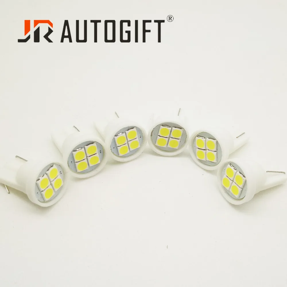 10 шт. 3030 4 SMD T10 W5W 194 светодиодный автомобильный купольный светильник