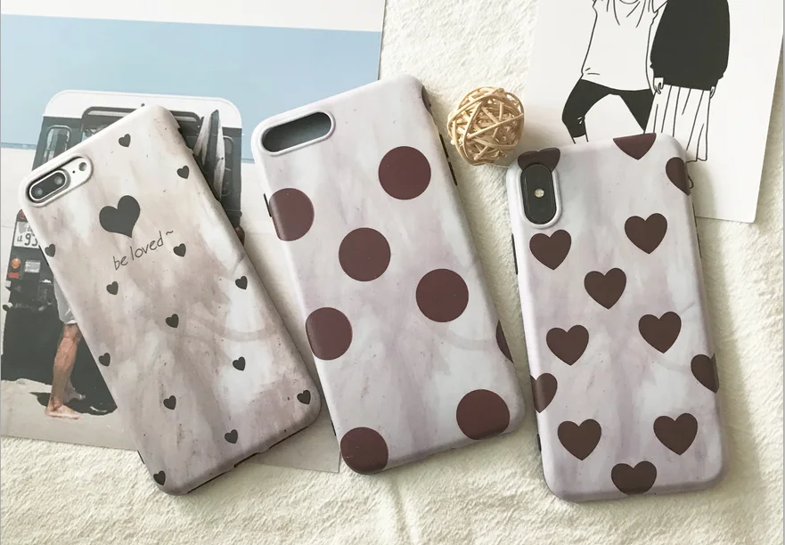 Restore Wave Point Case for Apple IPhoneX I6 6S IPhone7 IPhone7Plus IPhone8 Plus Cover Soft TPU Silicon Cute Phone Bag | Мобильные