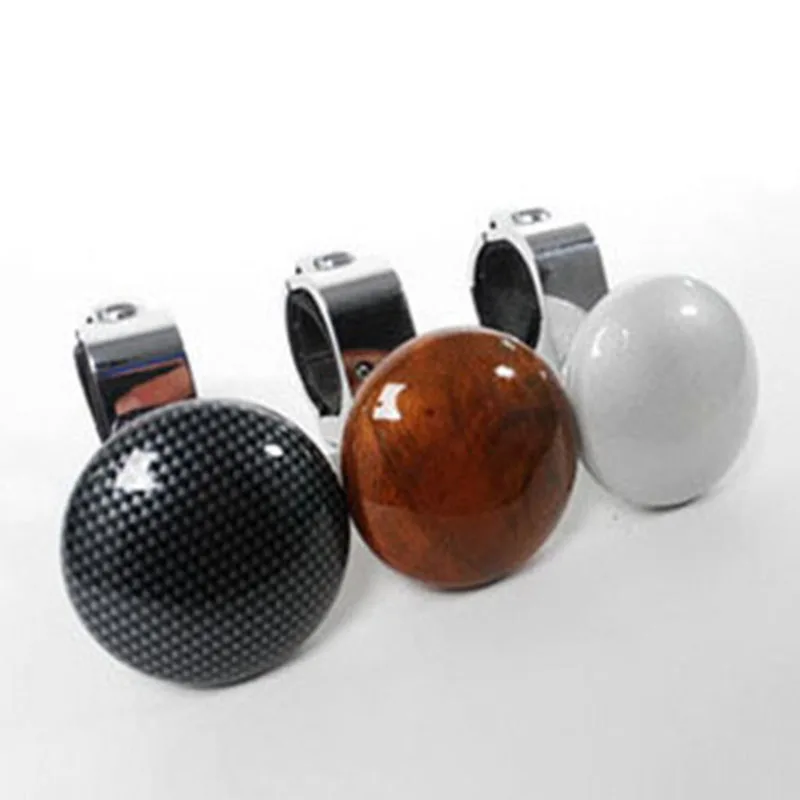 New Car Steering Wheel Metal Assisted Ball Booster Spin Knob Clamp Auto