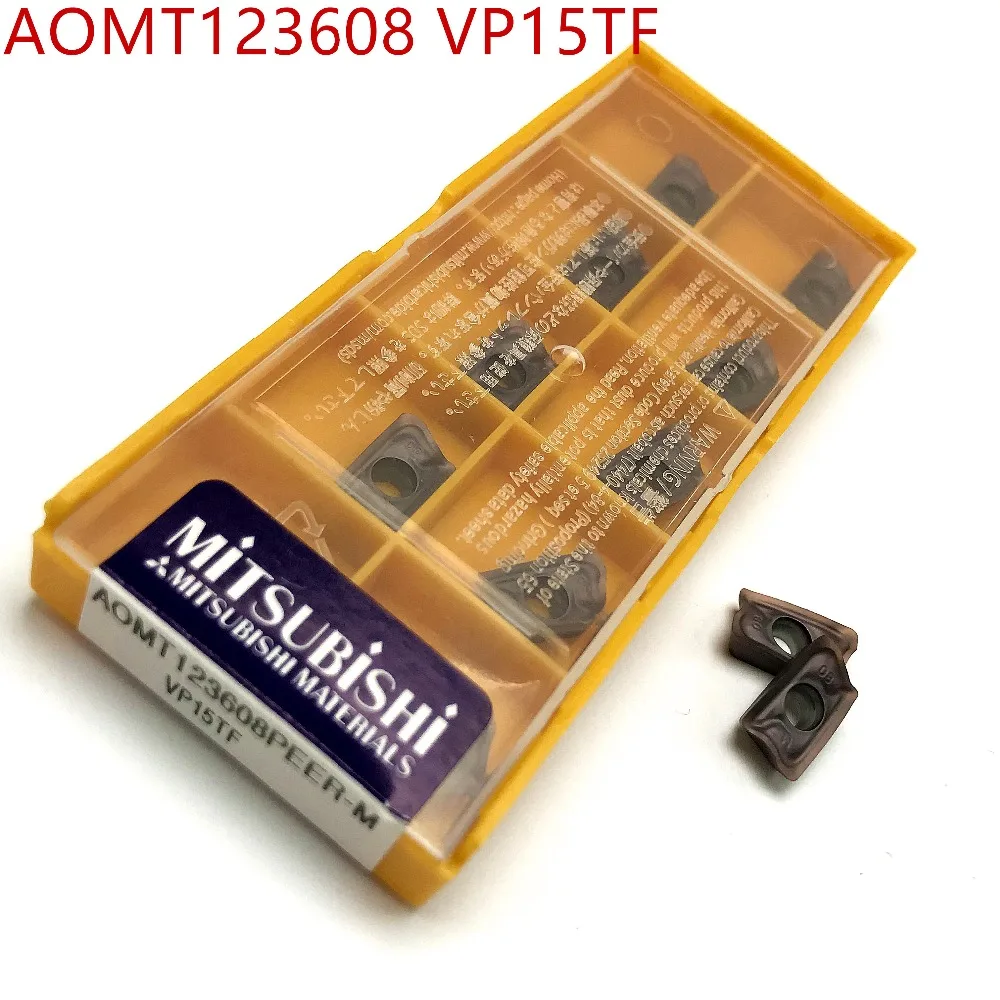 

Carbide insert AOMT123608 PEER M VP15TF turning tool insert AOMT 123608 CNC face milling insert carbide tool turning tool