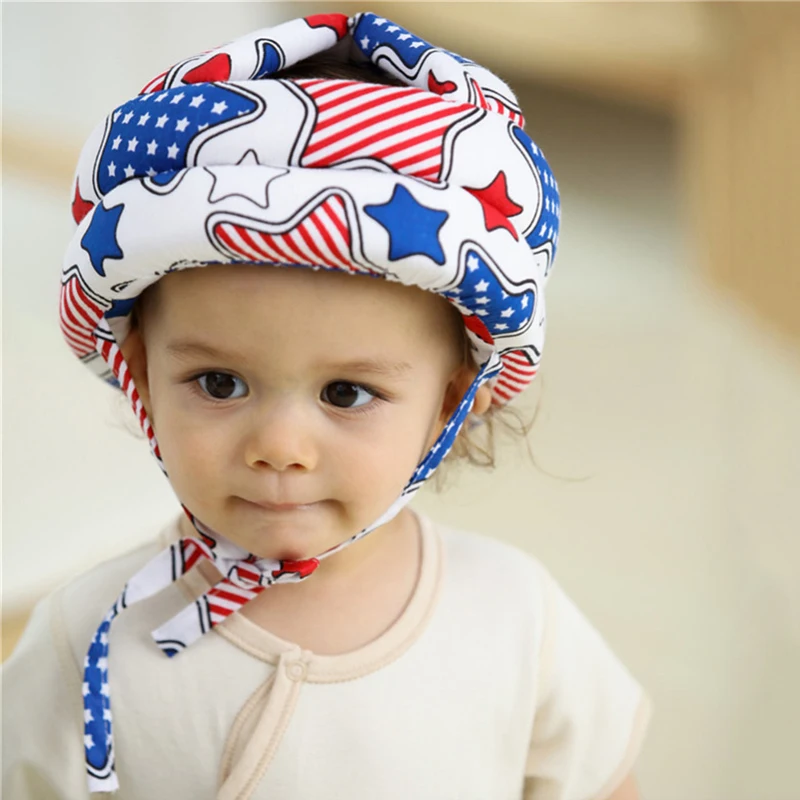 Детская шапка, шлем, защитная Детская кепка, учится ходить, анти-столкновения, Панама, детская Защитная Кепка для мальчиков и девочек