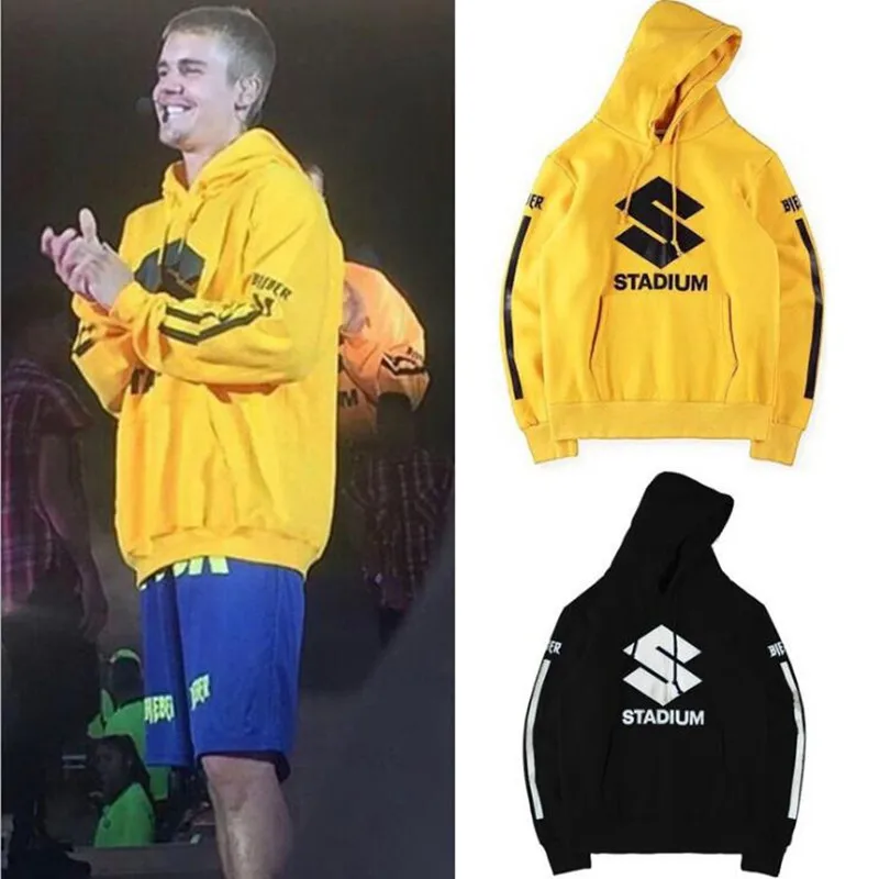 tour yellow hoodie