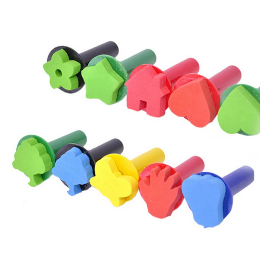 

5pcs/pack Colorful Children Baby Educational Drawing Toys Set for Baby Kids Nontoxic Material Christmas Birthday Fun Gifts