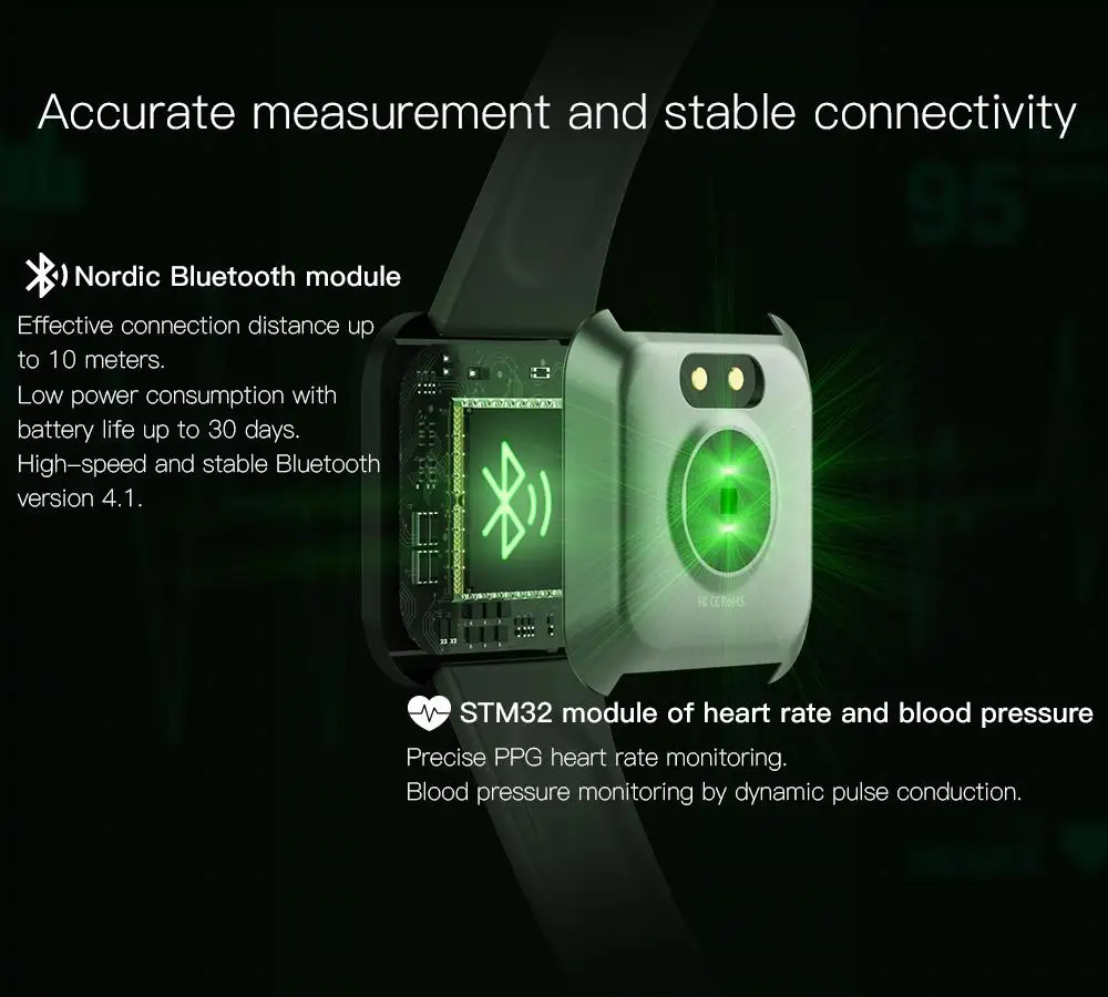 Jakcom H1 Smartwatch кровяное давление водонепроницаемый Smartwatch для женщин монитор сердечного ритма фитнес-трекер часы спортивные для Android IOS