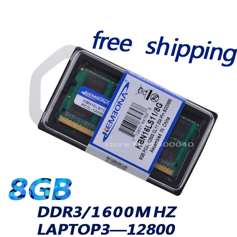 KEMBONA سعر جيد 1600Mzh 8 GB 8G DDR3L PC3-12800L 1.35 v KBA16LS11/8 ذاكرة عشوائية Ram ميموريال لأجهزة الكمبيوتر المحمول الكمبيوتر شحن مجاني KEMBONA سعر جيد 1600Mzh 8 GB 8G DDR3L PC3-12800L 1.35 v KBA16LS11/8 ذاكرة عشوائية Ram ميموريال لأجهزة الكمبيوتر المحمول الكمبيوتر شحن مجاني