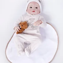 Горячая Распродажа Новая Водонепроницаемая Детская кукла реалистичное касание Детская кукла полная виниловая кукла для детского подарка