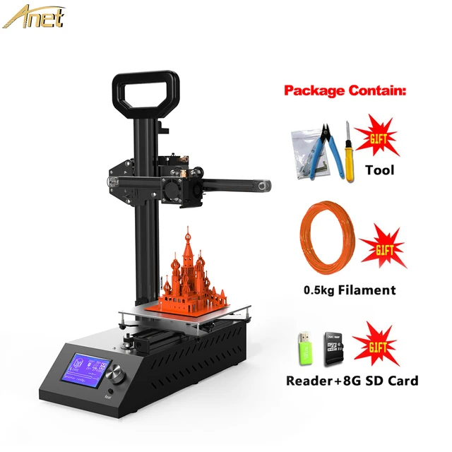 Best Quality Anet A9 mini 3D Printer Print Size 160*160*200mm High Precision Reprap Prusa I3 3D Printer DIY Impressora 3D with PLA Filaments Best Quality Anet A9 mini 3D Printer Print Size 160*160*200mm High Precision Reprap Prusa I3 3D Printer DIY Impressora 3D with PLA Filaments