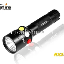 AloneFire RX2-RWY CREE XP-E Q5 светодиодный красный белый желтый свет Многофункциональный сигнальная лампа фонарик