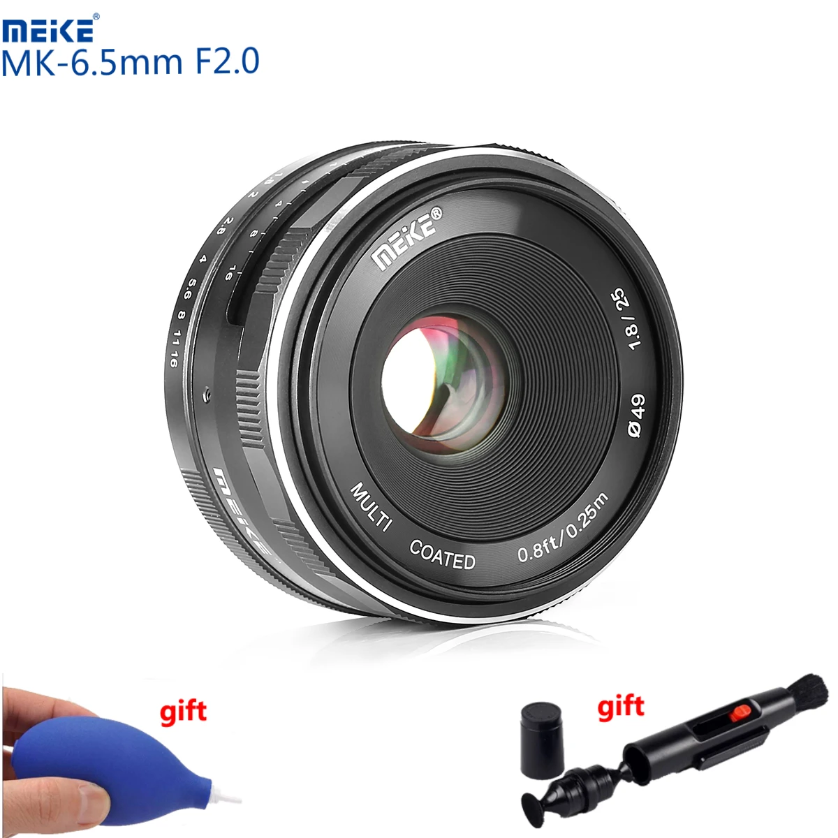 

Meike Camera Lens 6.5mm F2.0 Ultra-Wide Fisheye Lens for EOS NEX FX NIKON M4/3 MOUNT Camera Lentes for Canon Sony Olympus