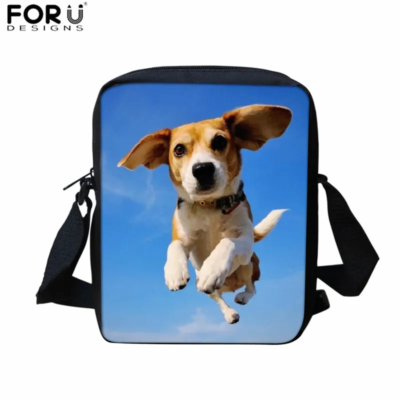 FORUDESIGNS/рюкзаки для девочек-подростков, животные, собака, Бигл, печать, стильный рюкзак детские школьные сумки для детей, 3 шт./компл., рюкзак - Color: L5505E