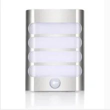 Перезаряжаемый Ночной светильник с датчиком движения, светодиодный беспроводной настенный светильник, ночник, Автоматическое включение/выключение для детской прихожей, дорожек, лестниц 18650