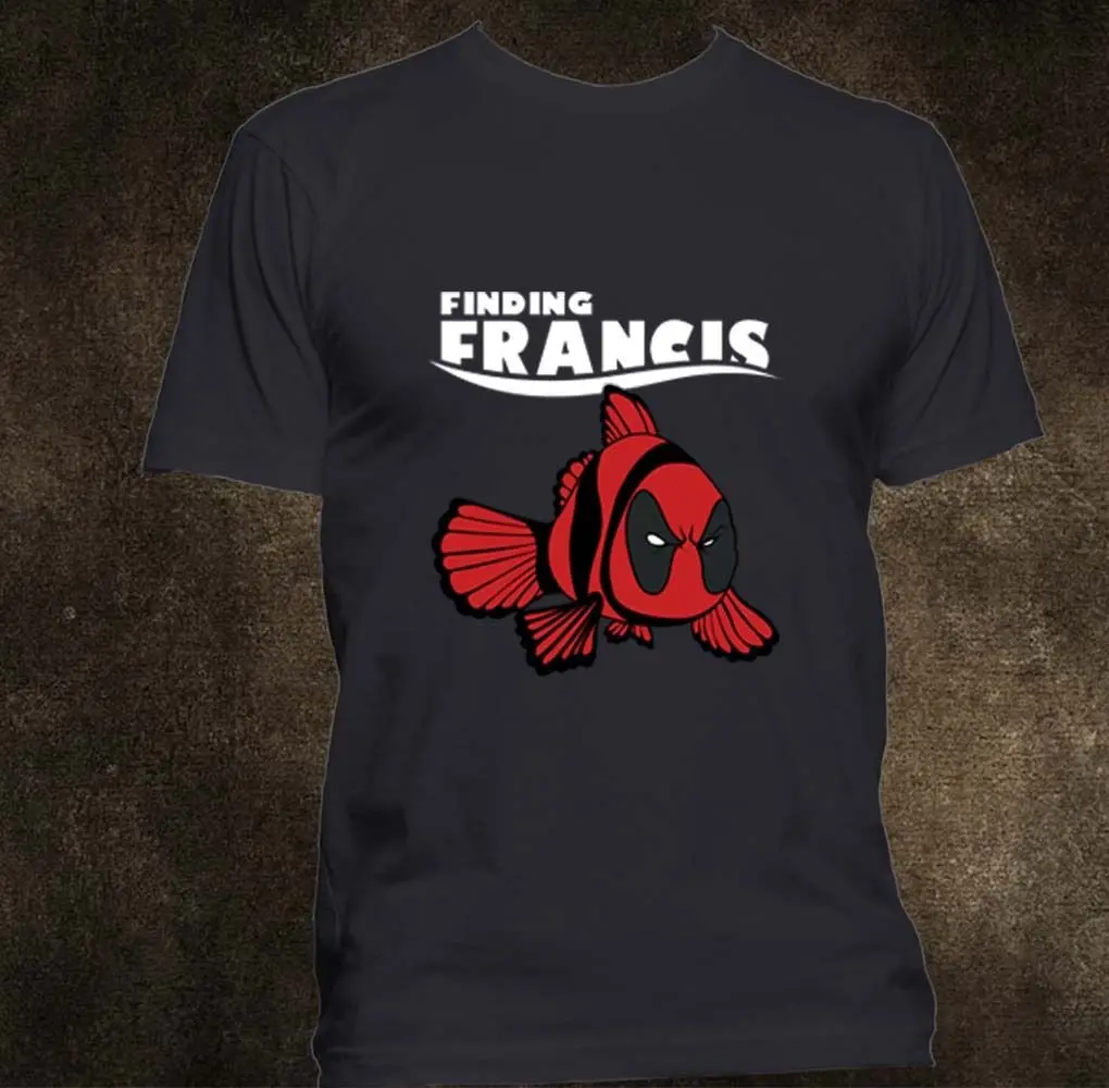 2019 Fashion New Deadpool Finding Francis Funny Nemo Dory Black T-Shirt Size S - 3Xl Tee Hoodie | Мужская одежда