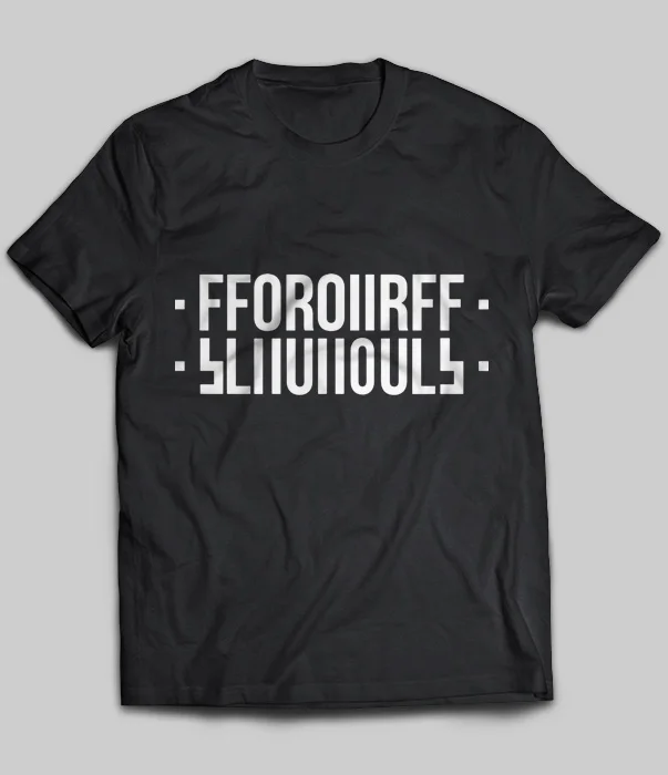 Возьмите бренд Fforoiirff Sliiuiiouls футболка 2019 Мужская футболка с коротким рукавом